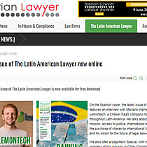 Latest issue of The Latin American Lawyer now online